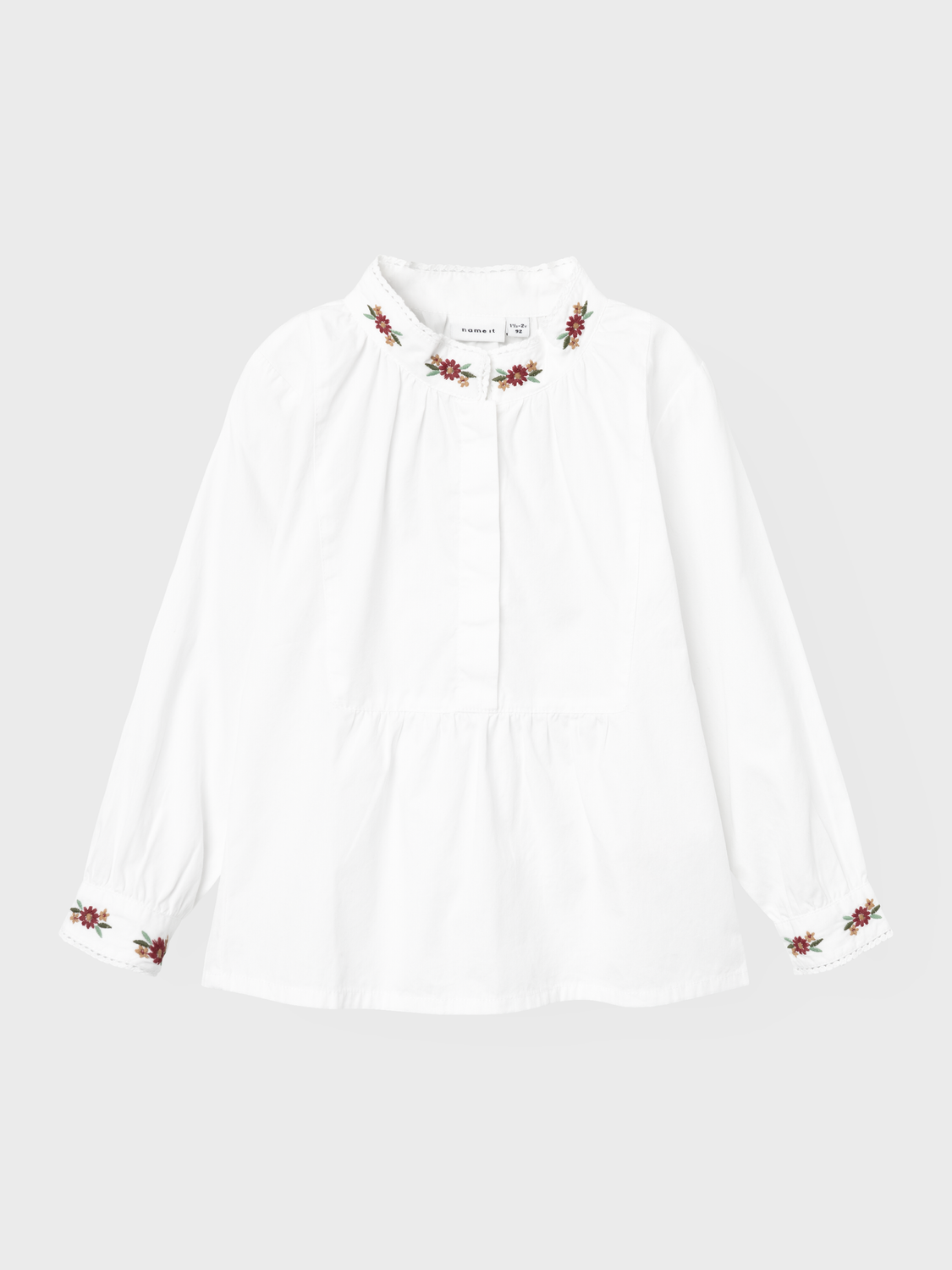 NMFTERINA Shirts - Bright White